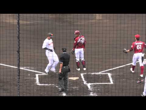 2014/04/22 巨人 石井義人 技ありタイムリーヒット！
