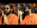 Hero Nithiin's visuals from launch event of Babai Hotel in Manikonda go viral