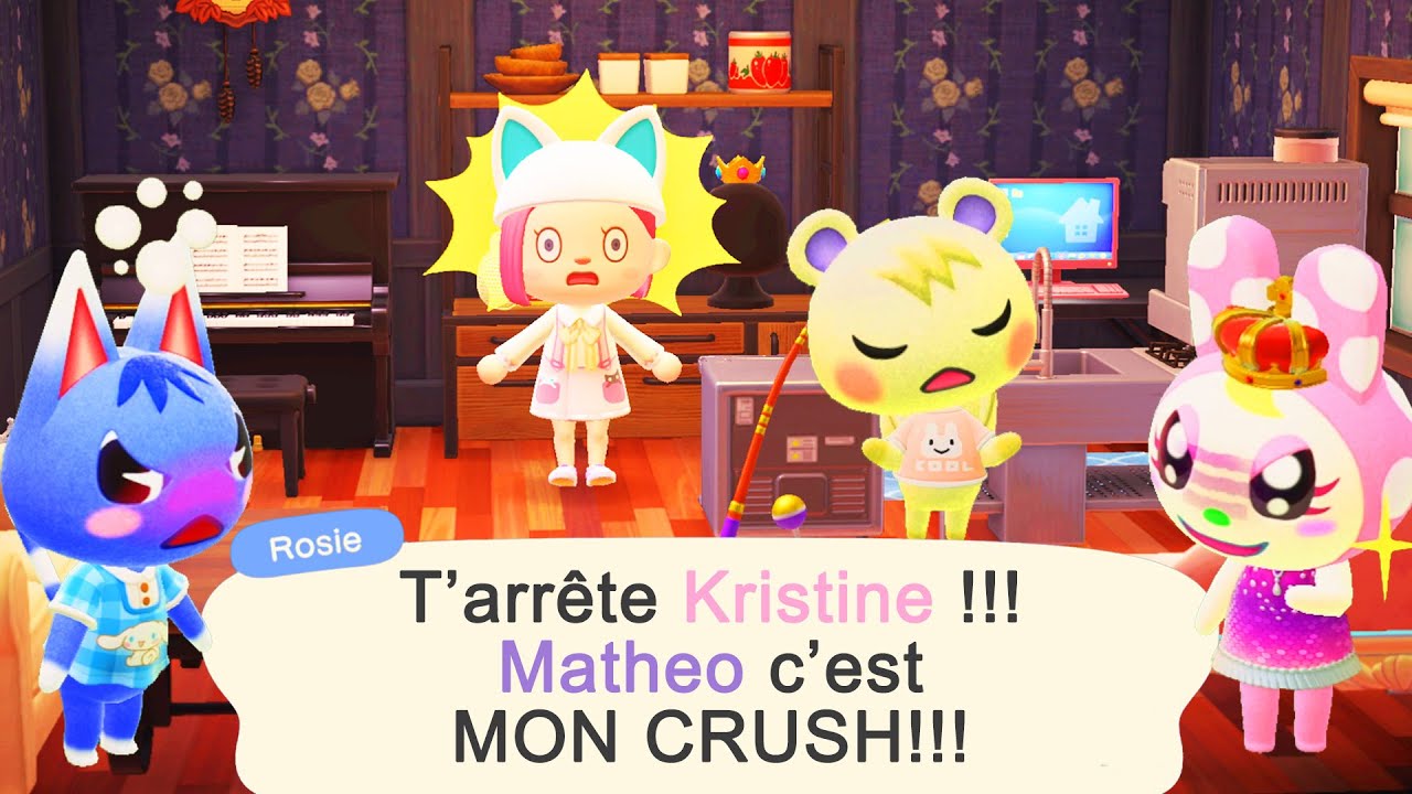 ROSIE et MATHEO C'EST FINI? retour sur KIBIISLAND ANIMAL CROSSING NEW ...