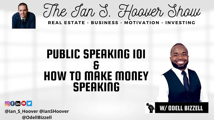 Public Speaking & How To Make Money Doing It W/ Od...
