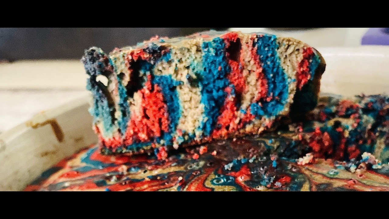 RAINBOW MARBLE CAKE