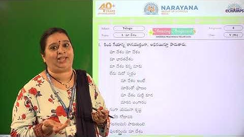 3RD AUG AP CLASS V SL TELUGU ASSIGNMENT 8 KEY