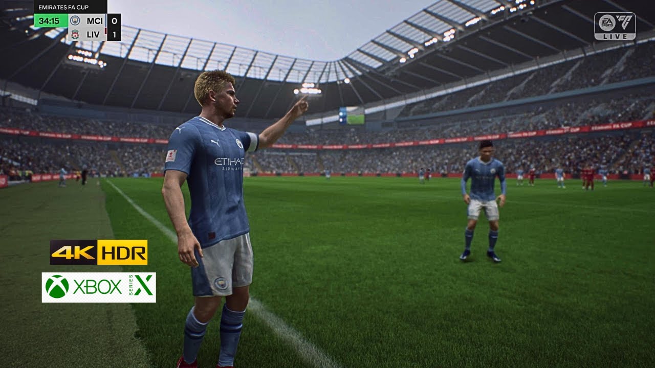 EA Sports FC 24 I Gameplay I Xbox Series X (4K HDR 60FPS) - YouTube