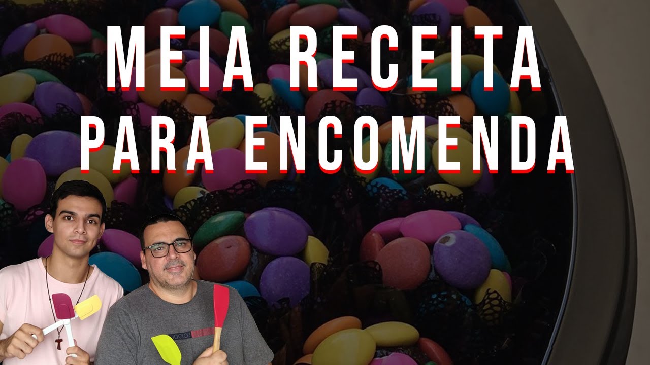 Como fazer MEIA RECEITA de brigadeiro de CHOCOLATE - Falta pouco para a entrega