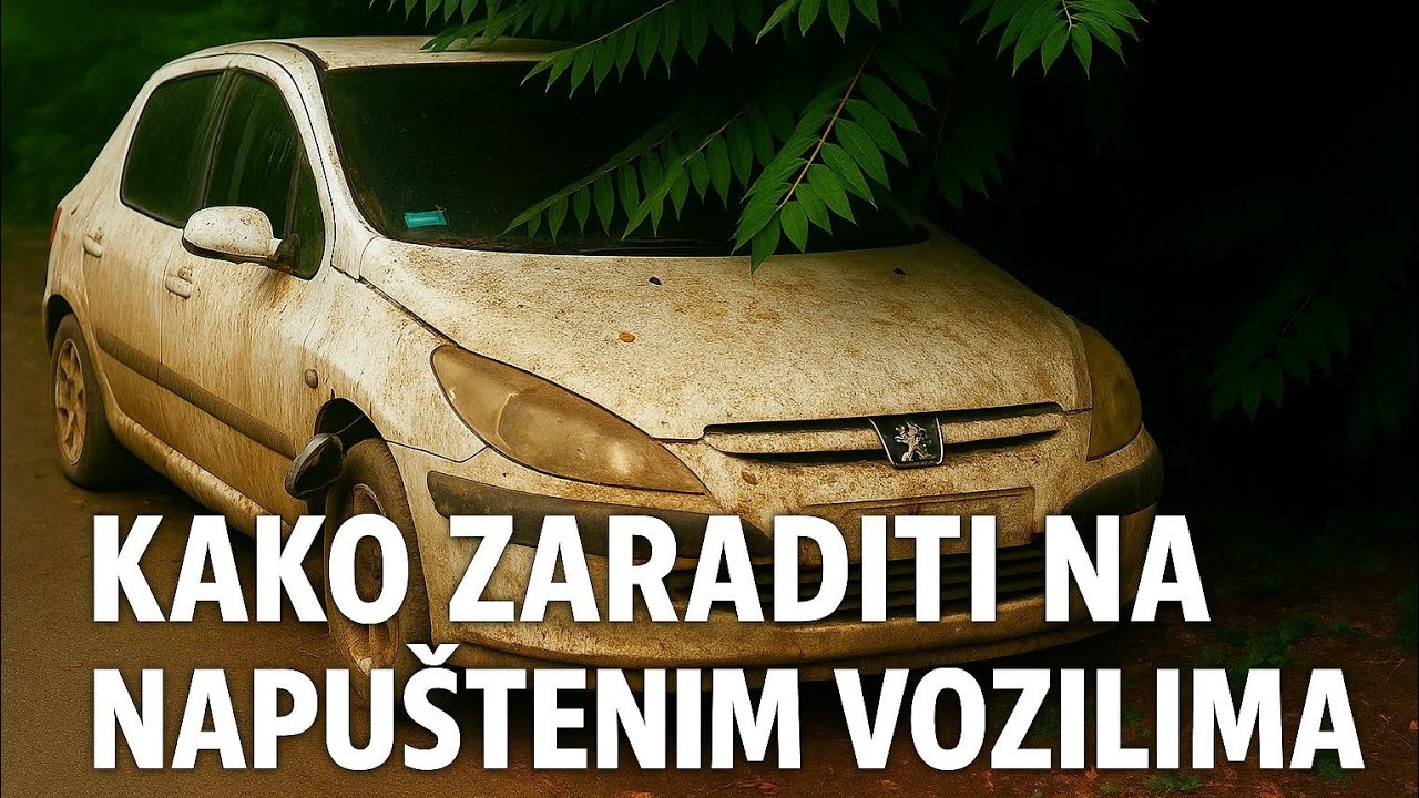 Kako Kupiti Napuštena Vozila i Zaraditi Na Njima!?