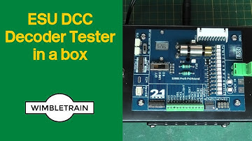 ESU DCC Decoder Tester in a box