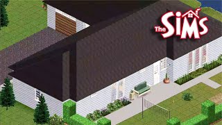 Building a Suburban Home in The Sims 1