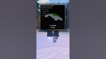 Fishing until I catch a secret manatee #robloxshorts #roblox #fisch