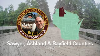 Wisconsin Rustic Roads by Motorcycle - S2E05 - Sawyer County, R95, R108, R111 by Bryan Fink 21 views 5 months ago 1 hour, 30 minutes