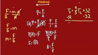 Solve equations that contain multiple variables - Part 2