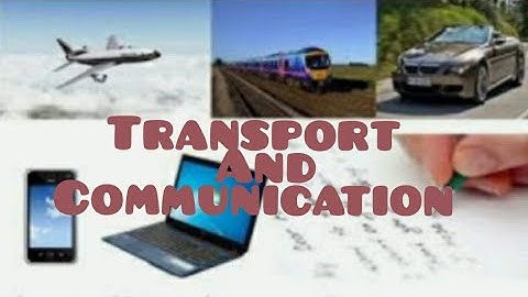 Environmental studies (Part1)STD:4 ch. no. 22 - Transport and communication