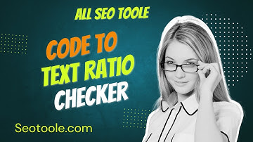 How to check Code to Text Ratio I free SEO tools Code to Text Ratio Checker