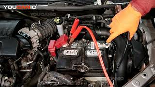 2013 2019 Nissan Sentra Jump Start Dead Car Battery