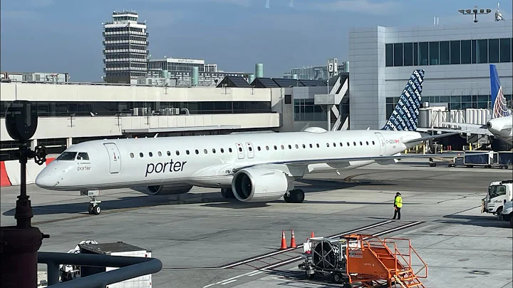 Porter Airlines Embraer E195-E2: Toronto to LA Flight Review (Pushback, Taxi & Takeoff!)