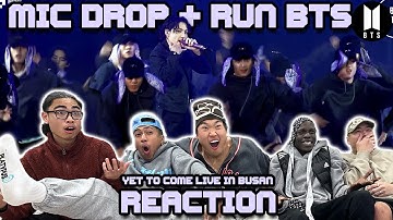 OUR FIRST BTS LIVE!! |  BTS Yet To Come MIC Drop + Run BTS
