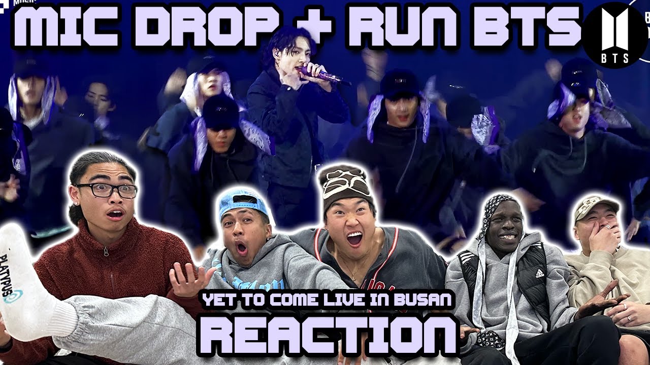 OUR FIRST BTS LIVE!! |  BTS Yet To Come MIC Drop + Run BTS