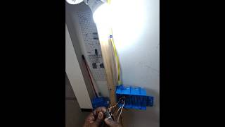 Single pole switch controls one light from one location.You’re switching the hot.#reels #training