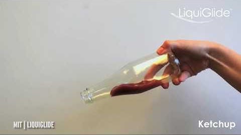 Scientists have finally solved the problem of getting last drop of ketchup out of the bottle