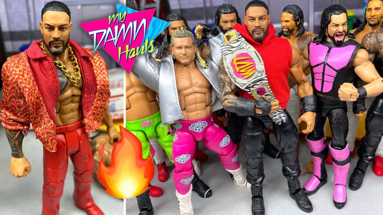 NEW INSANE WWE FIGURE CUSTOMS & TRADES!🔥