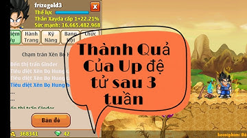 Ngọc Rồng online - Cách Up đệ tử lên 5 tỷ sức mạnh dễ dàng