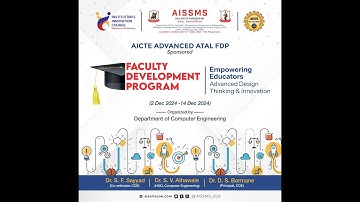 ATAL FDP : "Empowering Educators: Advanced Design Thinking & Innovation"  (Day 1 -Short Video)