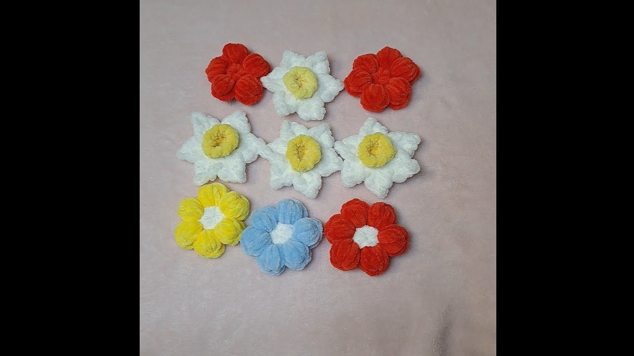 Jak hačkovat kvety, narcis. Žinilka. Ionela Bašistova