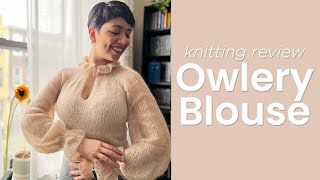 Making a Vintage Inspired Blouse: A Knitting Pattern Review