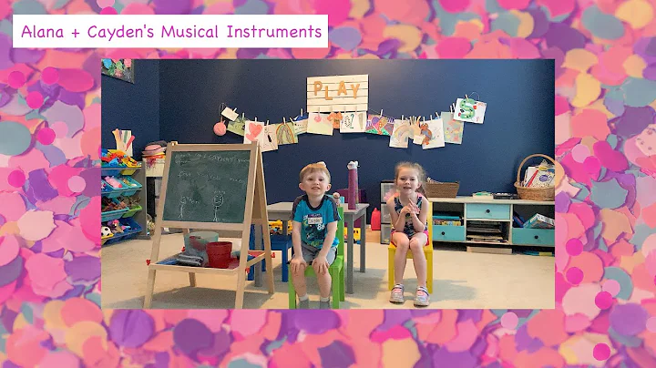 Alana + Cayden's Homemade Musical Instruments