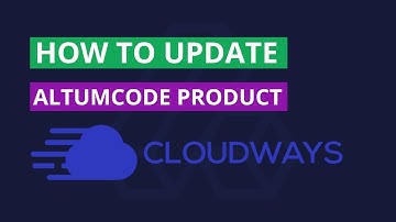 How to update an AltumCode product on Cloudways VPS
