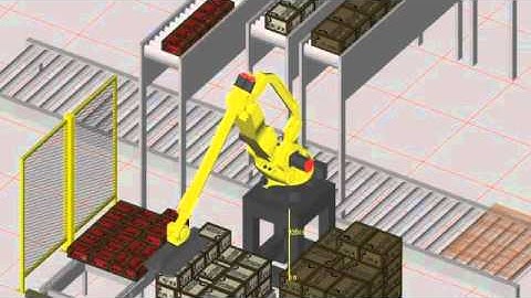Robotic Palletizing Simulation