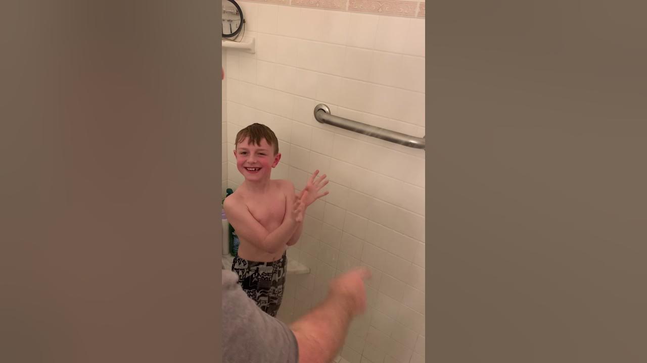 Carter Cold Shower Challenge YouTube