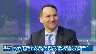 Урок дипломатии от министра иностранных дел Польши Радослава Сикорского