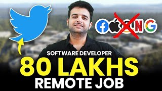 How I got a ₹80 LPA Remote Job as a Software Developer WITHOUT Fiverr or Upwork