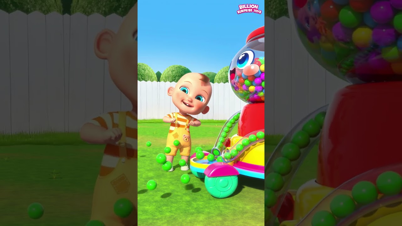 Color Surprise From Gumball Machine 