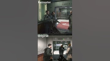 “Remember No Russian” Old Vs Remaster #cod #mw2 #foryou