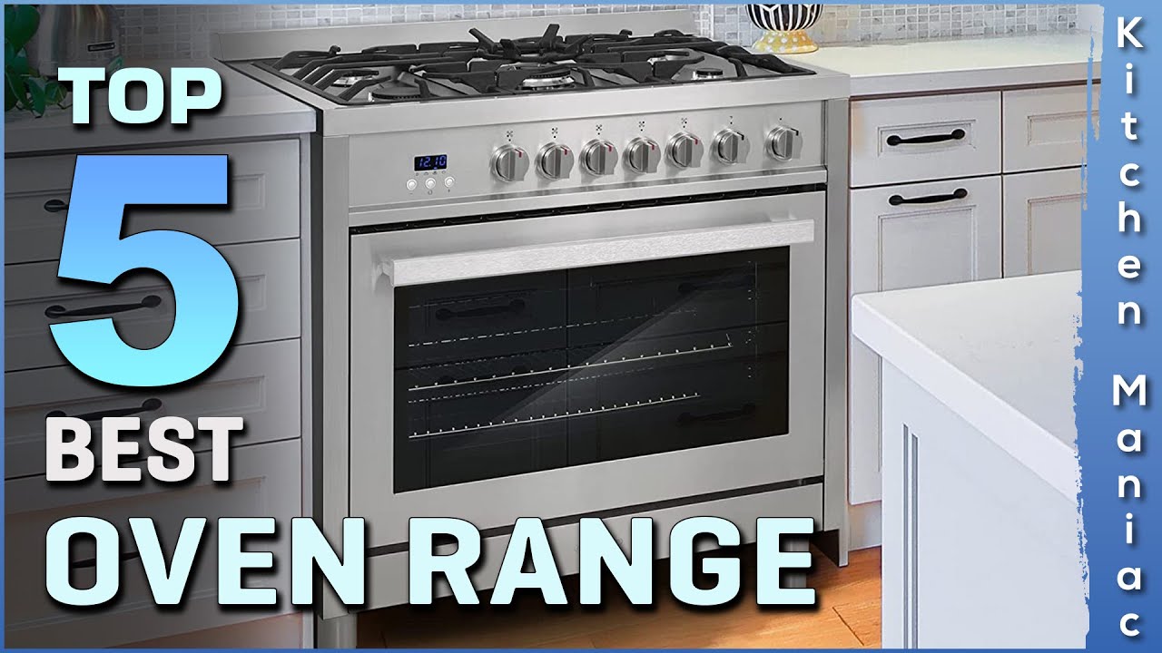 Best Oven Range Multiple Cooking Zones, Indicator Lights, Backsplash
