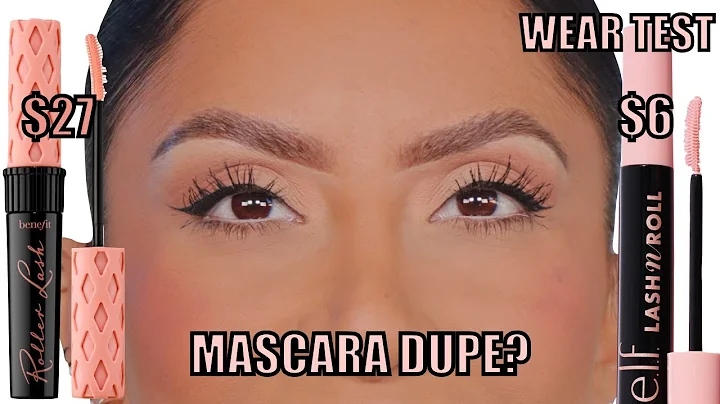 DUPE? e.l.f. LASH N' ROLL VS BENEFIT ROLLER LASH C...