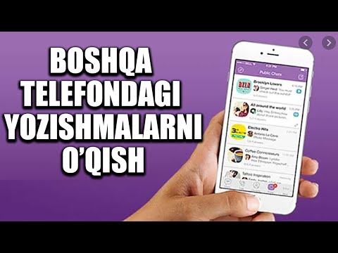 Video: Android -da WhatsApp -da yozishmalarni tiklash mumkinmi?