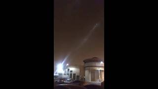 إعتراض صاروخين في سماء الرياض وآخر في سماء جيزان.