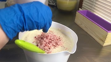 Making and Cutting a Custom Order Cold Process Soap | #4