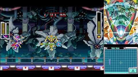 Megaman ZX Advent (Expert/Maniac): Model P (Shuriken Variation) vs Prometheus & Pandora - No Damage
