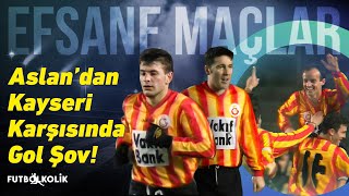 Galatasaray - Kayserispor / 1995 - 96 Aslan’dan Kayseri Karşısında Gol Şov