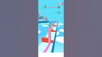 Cube Surfer 🟥 Level 103 🟨🟦🟩 Gameplay Android iOS Walkthrough #scibergames