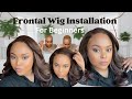 Beginner's Guide - How to Install a Frontal Wig - Step By Step