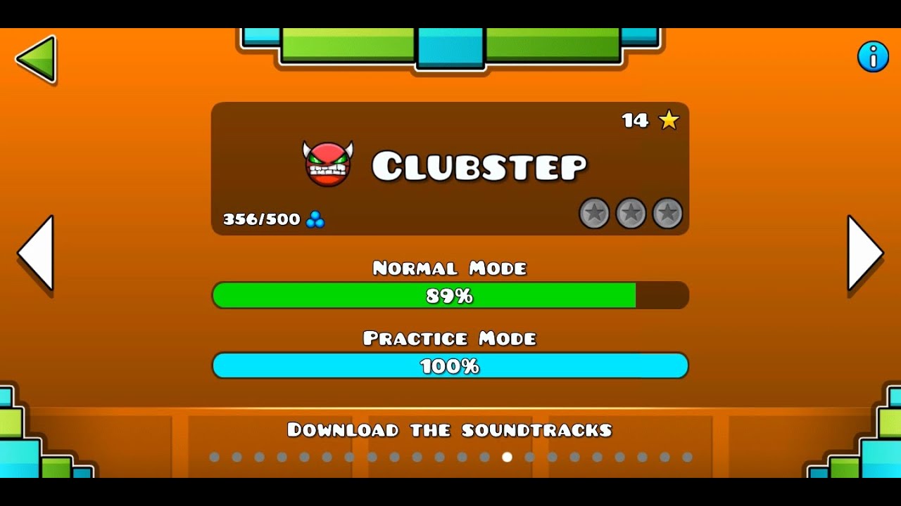 Geometry Dash - Demon ClubStep 100% Complete (All Coins) - YouTube