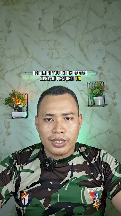Batasan Usia untuk daftar TNI