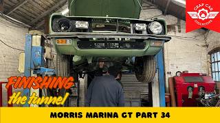 We finish the transmission tunnel - Morris Marina GT part 34