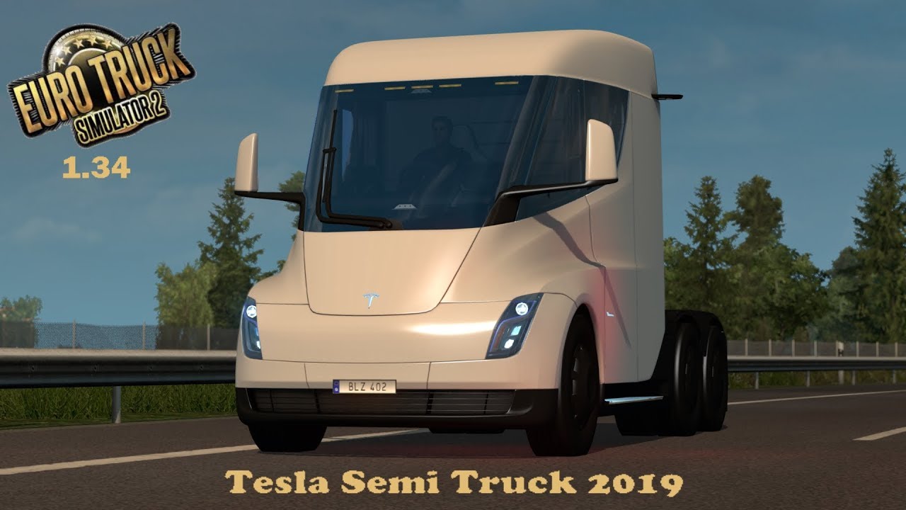 Tesla Semi Truck 2019 1 34 Ets 2 Mods