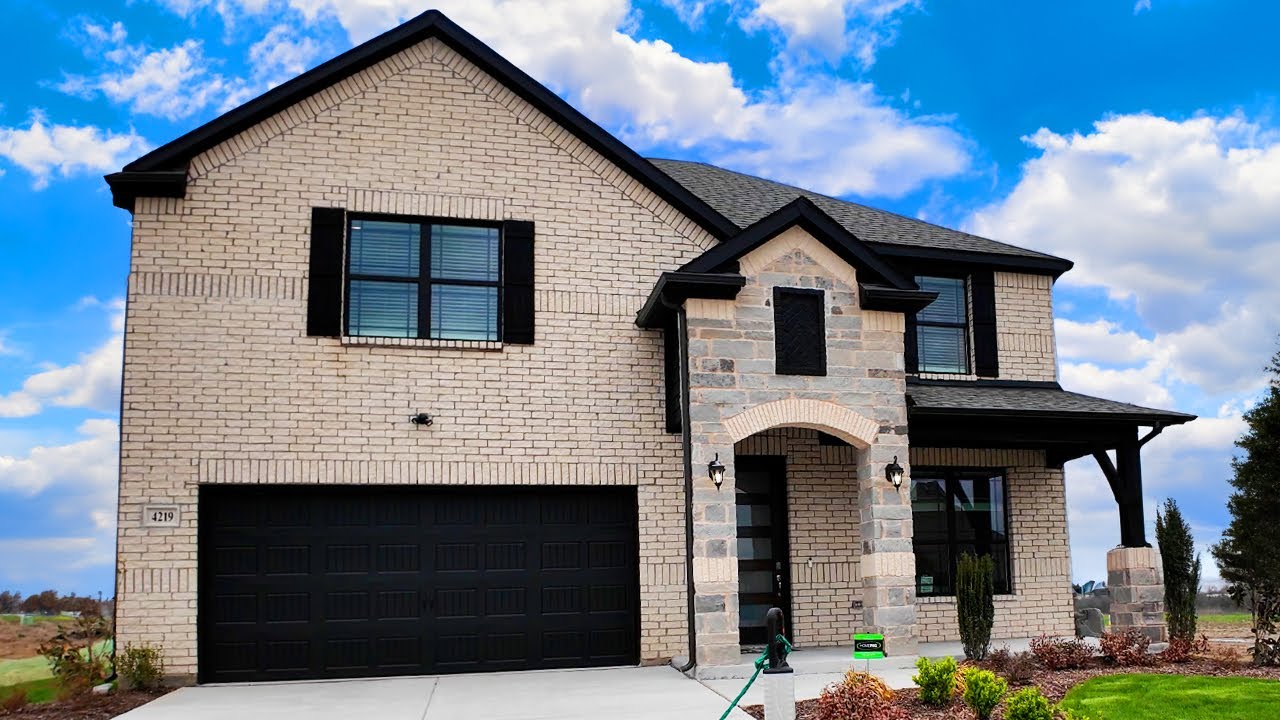 Customize Your Dream Home: The Tulip Plan by Lillian Homes in Sherman Texas