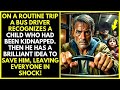 A bus driver saw a kidnapped boy and came up with a plan that stunned everyone…